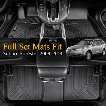 Floor Mats & Cargo Liner Backrest Mat for Subaru Forester 2009