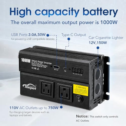 1000W Power Inverter for Car