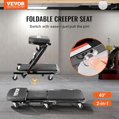 Foldable Z Garage Creeper