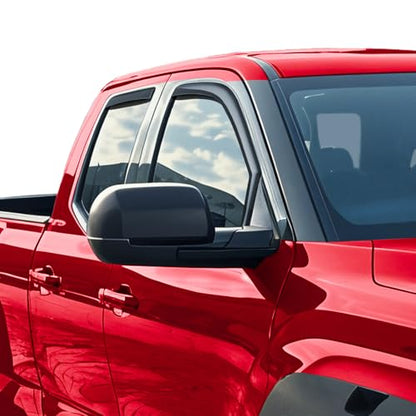 in Channel Extra Durable Rain Guards for Toyota Tundra 2022