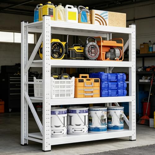 59" W Heavy Duty Adjustable Storage Shelf