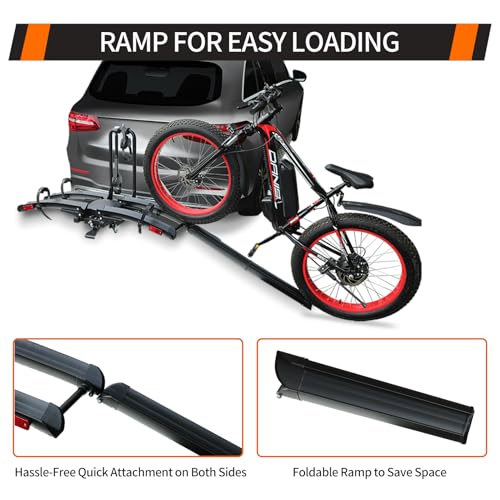 Ebike Rack with Ramp (2 Count)