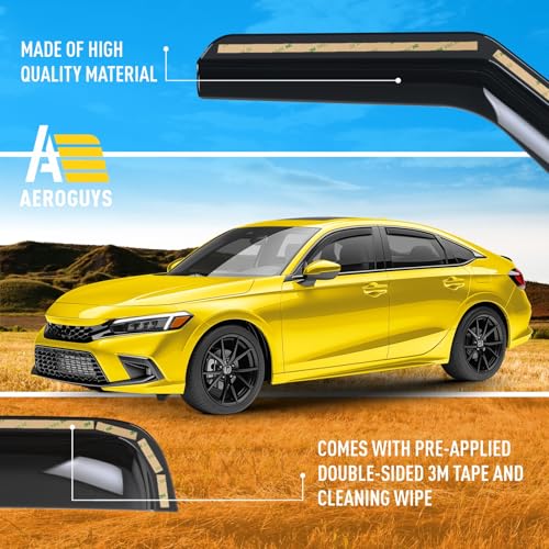 Extra Durable Window Deflectors in