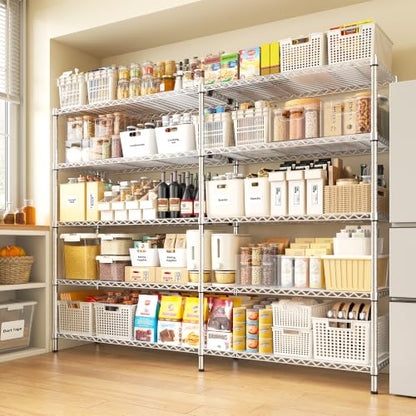Chrome Metal Shelving