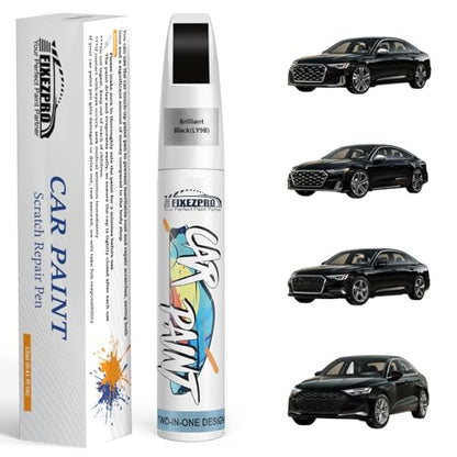 LY9B Brilliant Black Touch Up Paint for Audi
