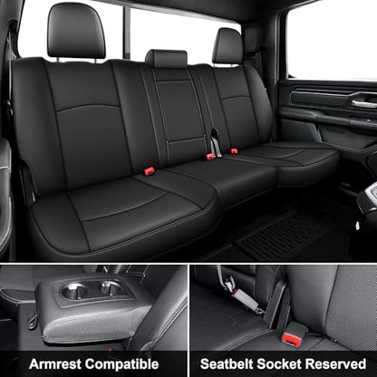 Custom Fit Seat Covers for Ram 1500 & 2500 2009 (4 Count)