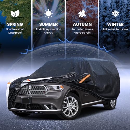 Multi Layer Car Cover Custom Fit for Dodge Durango