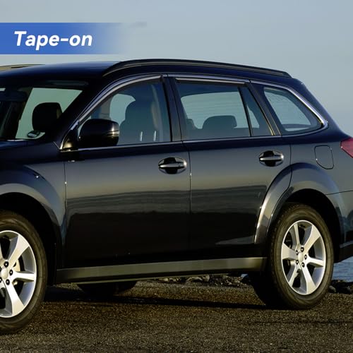 Window Visors Rain Guards for 2010 2011 2012 2013 2014 Subaru Outback