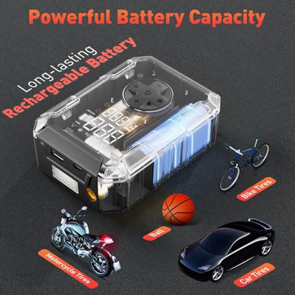 Tire Pump for Bike and Car