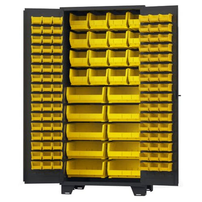 Tool Storage Cabinet with Bin Mounts
