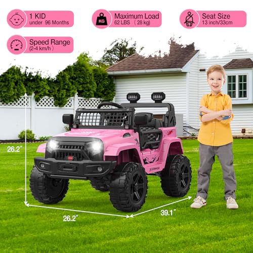 12V Kids Electric Ride On Truck Car w