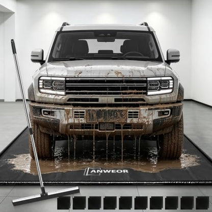 8'6" x 20' Garage Floor Mat 650 GSM Containment Mat for Under Car