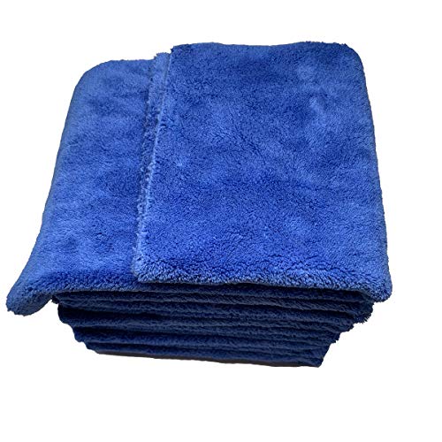 Plush Edgeless Microfiber Towel for Car (6 Count)