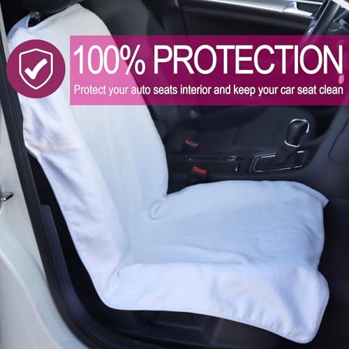 Car Seat Towel Covers Front Seats Protector for Gym and Workout