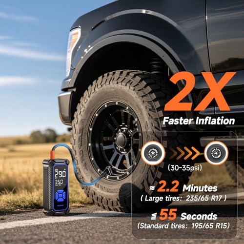 Tire Inflator Portable Air Compressor
