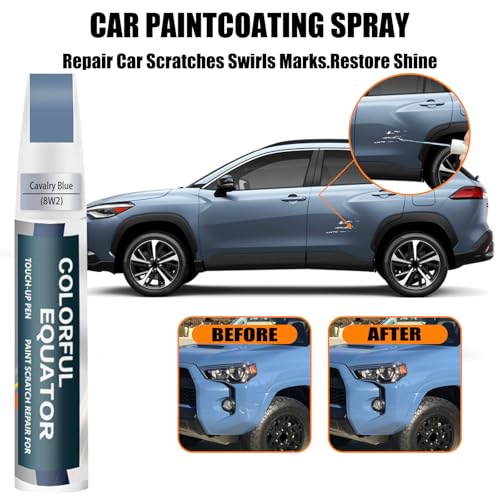 8W2 Cavalry Blue Car Touch Up Paint for Toyota OEM Color Match