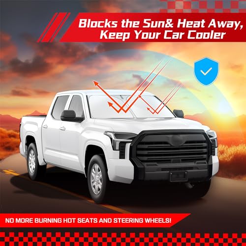 Windshield Sun Shade for Toyota Tundra 2022