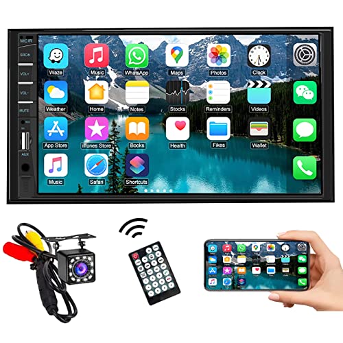 Car Stereo Double Din Radio with Bluetooth Car Audio Receivers