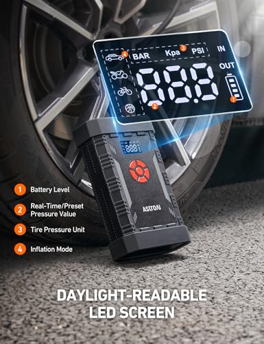 A30 Jump Starter with Air Compressor