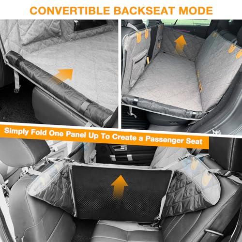 Dog Car Seat Cover for Back Seat