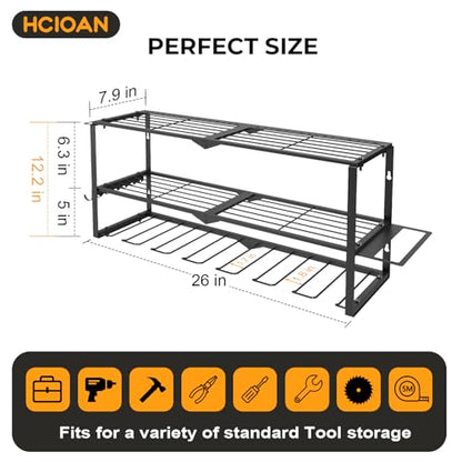 Large Power Tool Organizer Wall Mount
