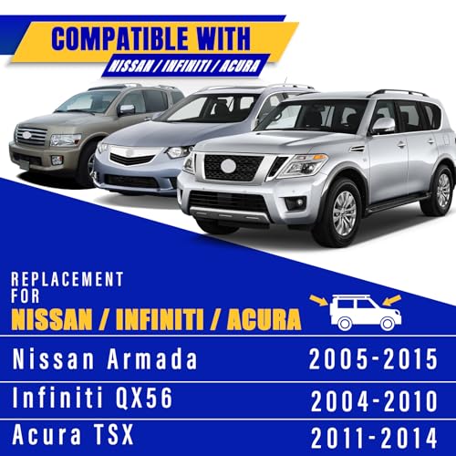 3 Wipers Fits Nissan Armada 2005