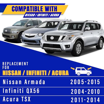 3 Wipers Fits Nissan Armada 2005