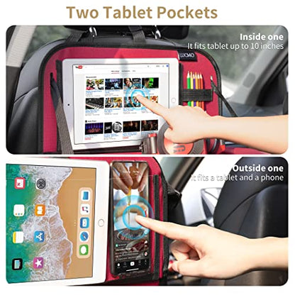 Car Backseat Organizer with Foldable Tablet Holder (18.6952 Ounce)