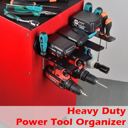 Power Tool Organizers and Storage Drill Tools Holder Magnetic Mount