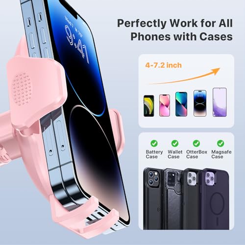 Phone Holders for Your Car with Metal Hook Clip