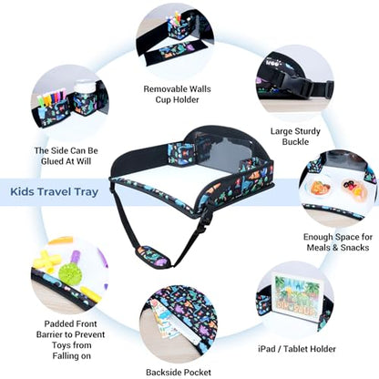 Kids Travel Tray for Toddler Car Seat