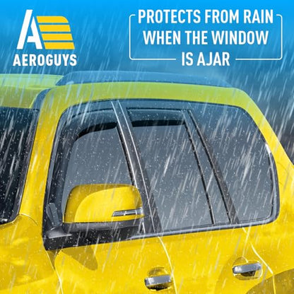 Extra Durable Window Deflectors in (4 Count)