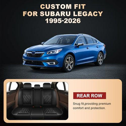 2 Front Car Seat Covers for Subaru Legacy 1995