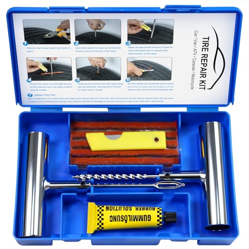 Tire Repair Kit with Plugs