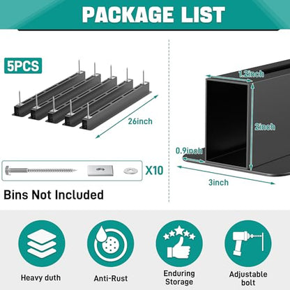 Ceiling Storage Rack (5 Count)