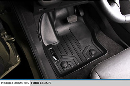 MAXLINER Custom Fit Floor Mats 2 Row Liner Set Compatible with 2013