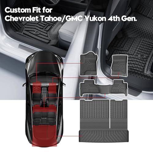 for Chevrolet Tahoe Floor Mats 2015