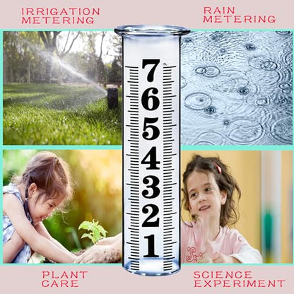 7 Inch Plastic Rain Gauge Replacement Tube