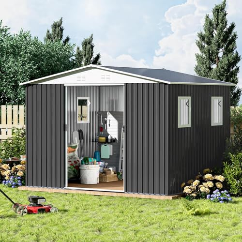 8x10 FT Outdoor Storage Shed
