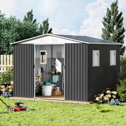 8x10 FT Outdoor Storage Shed