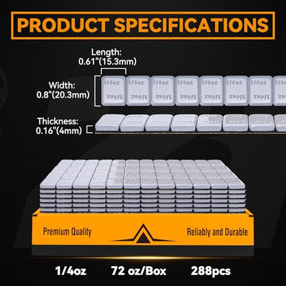 Wheel Weights Gray 1