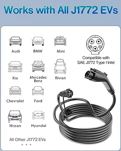 J1772 EV Charger Extension Cable