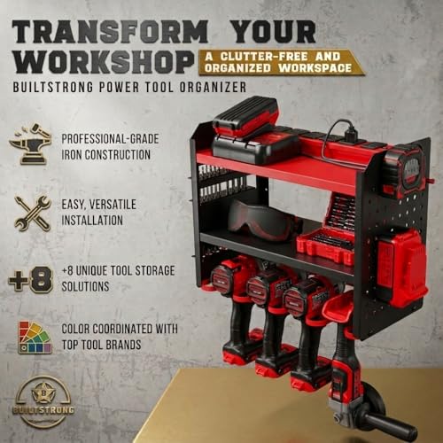 Power Tool Organizer Wall Mount