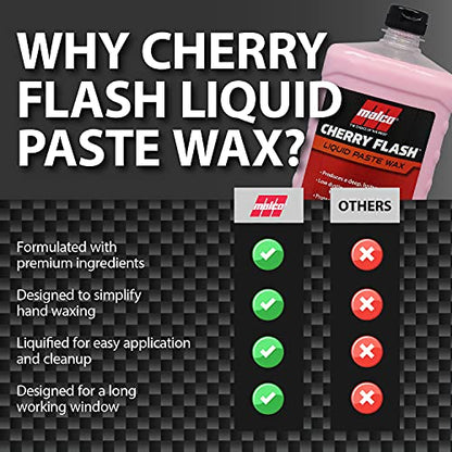 Cherry Flash Automotive Liquid Paste Wax (64 Fl Oz)