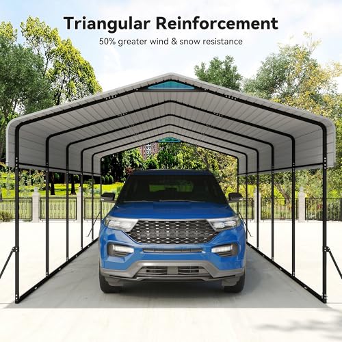 13x26 FT Metal Carport