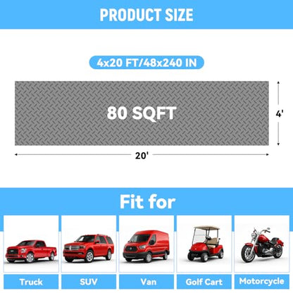 4x20 FT Garage Floor Mat
