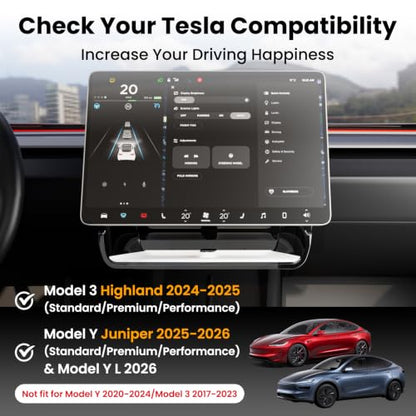 Model Y Juniper & Model Y L Under Screen Storage Organizer 2025