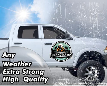 Personalized Car Magnet Sign Custom Business Logo for Cars Trucks Vans