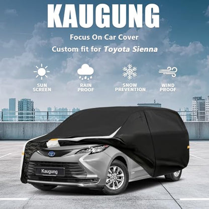 10 Layers Car Cover Custom Fit for Toyota Sienna 1997