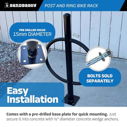 Post and Ring Bike Rack
